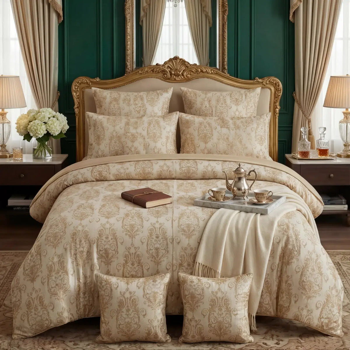 Texture Velvet Duvet Cover Set - Skin image 0