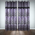 Printed Silk Curtains ( Pair ) image 0