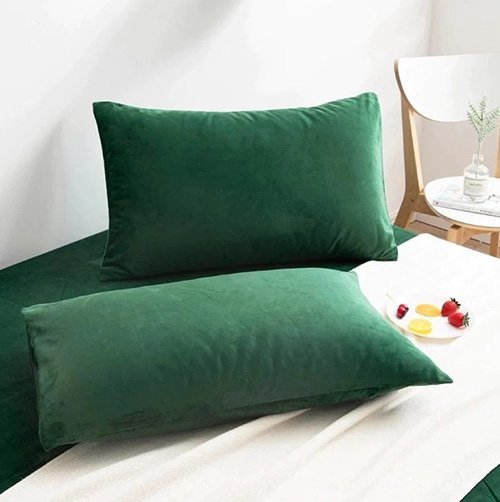 Pack of 2 Velvet Pillow Covers image 0
