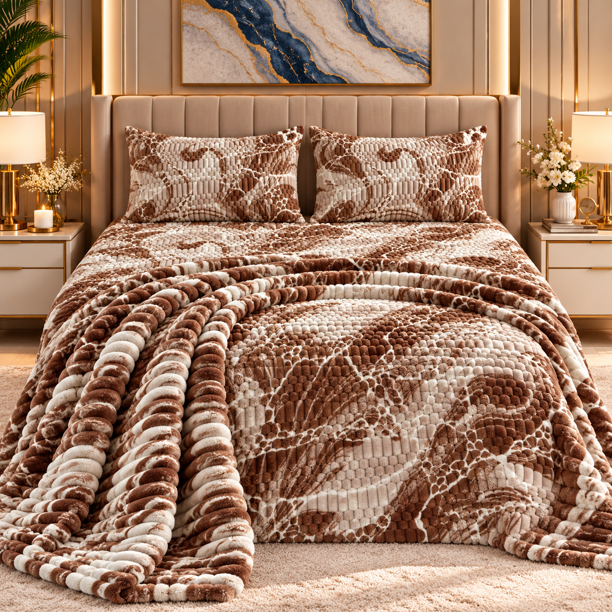 Bubble blanket set 6