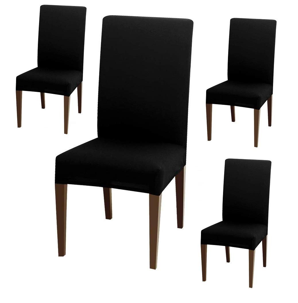 Turkish Fitted Chair Covers - Black image 0