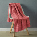 PREMIUM PLAIN BATH TOWEL - ROSE PINK image 0
