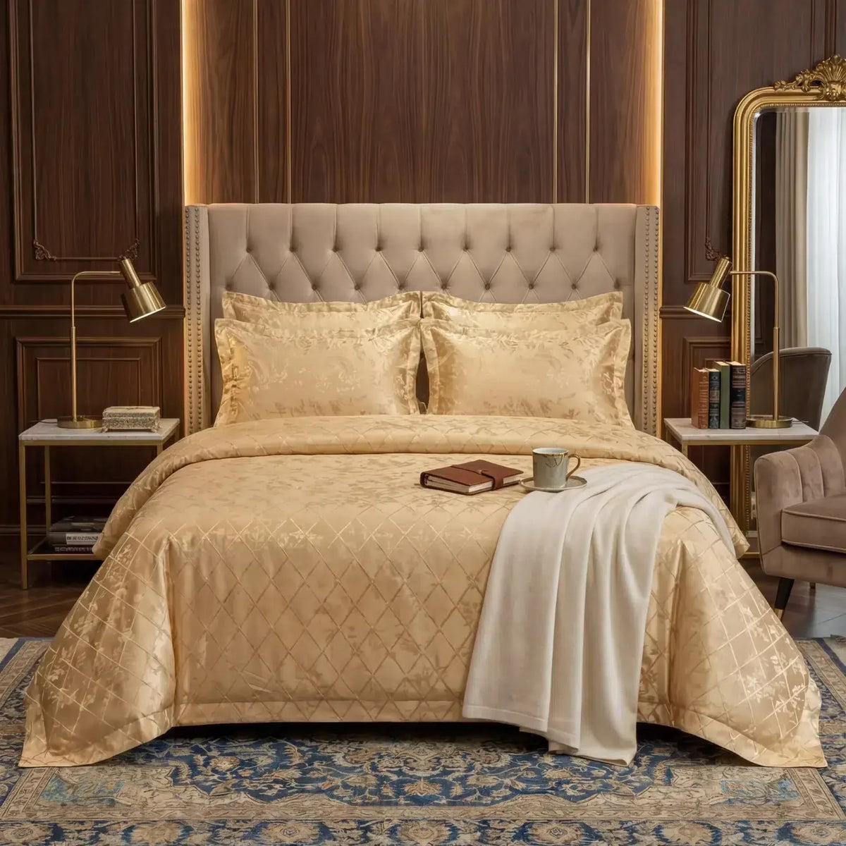 Texture Velvet Flat Bed Sheet Skin image 0
