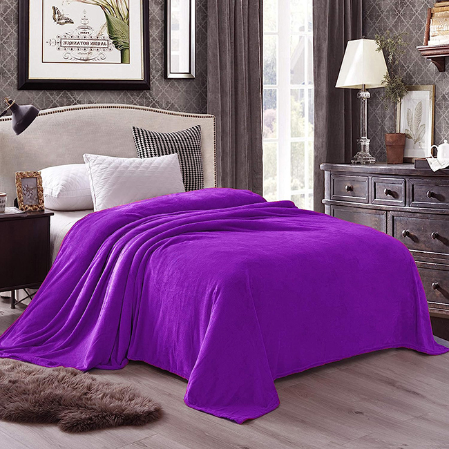 Fleece-Blanket-purple
