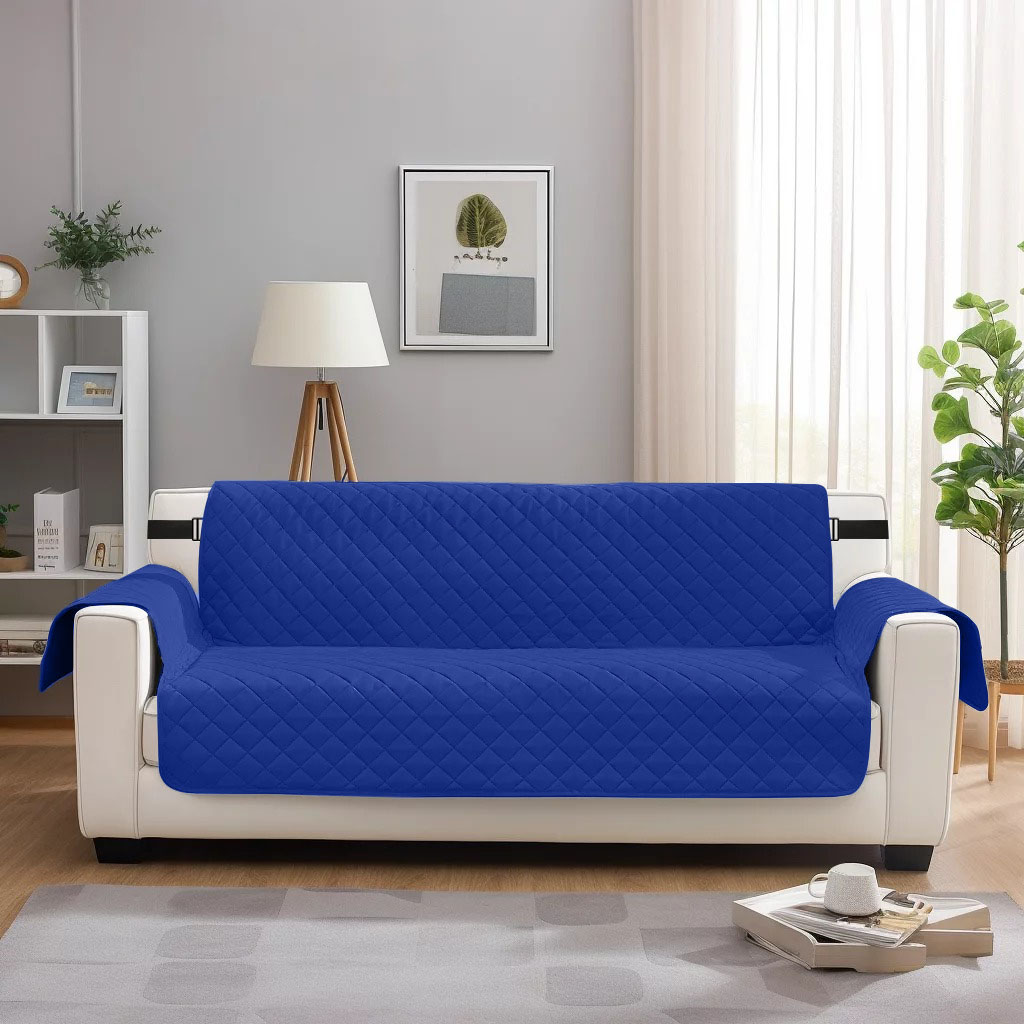 ULTRASONIC WATERPROOF SOFA RUNNER- ROYAL BLUE